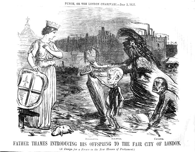 The Great Stink provoked shame and outrage among Londoners