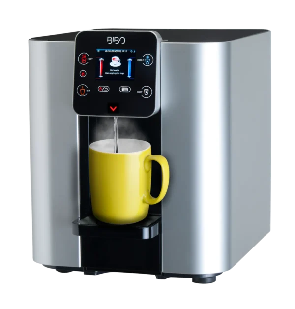 BIBO-Water-Bar-in-Silver-with-cup