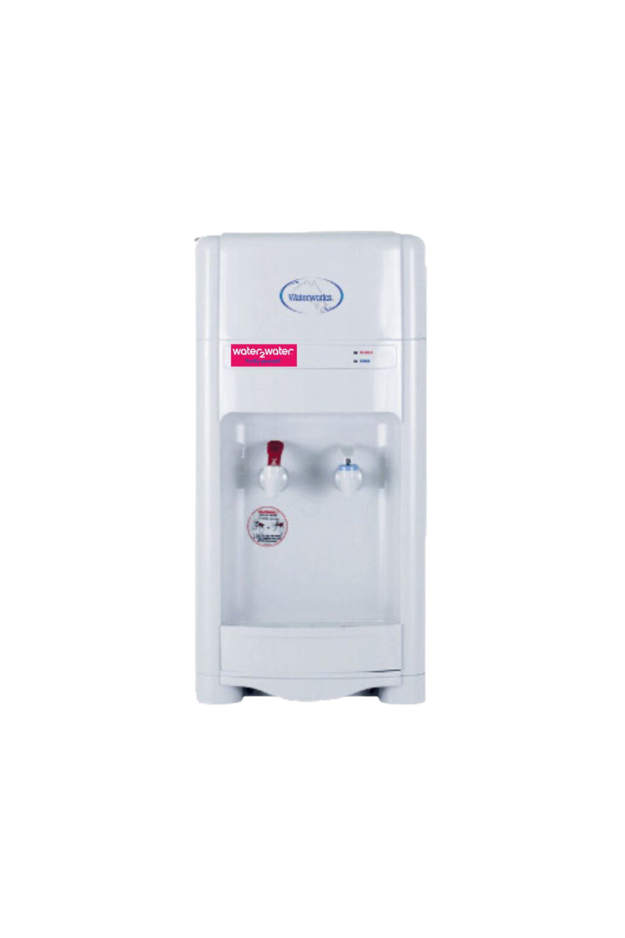 W2W WATER-COOLER-BENCH-TOP-IN-WHITE.