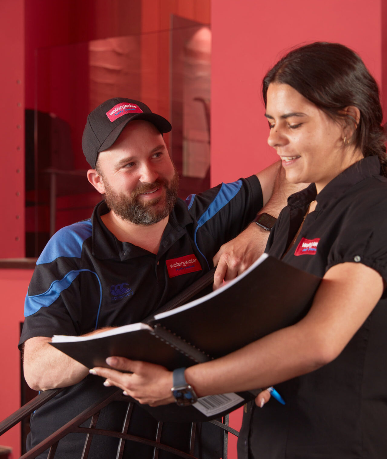 W2W-Technician-and-Admin-Staff-Member-in-Office.